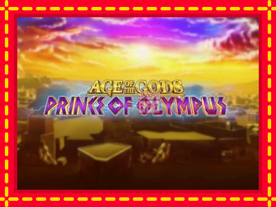 Age of the Gods Prince of Olympus - lošimo automatas nemokamai