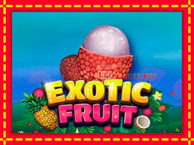 Exotic Fruit - lošimo automatas nemokamai