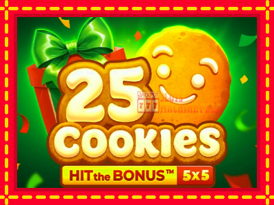 25 Cookies: Hit the Bonus - lošimo automatas nemokamai