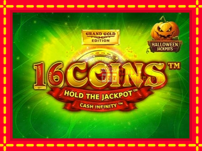 16 Coins Grand Gold Edition Halloween Jackpots - lošimo automatas nemokamai