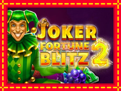 Joker Fortune Blitz 2 - lošimo automatas nemokamai