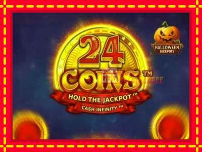 24 Coins Halloween Jackpots - lošimo automatas nemokamai