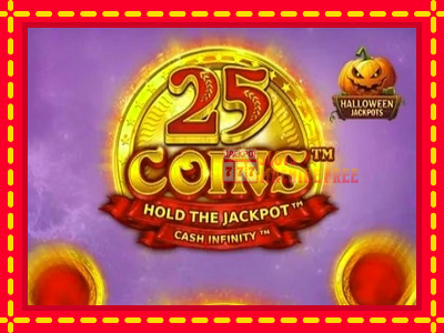 25 Coins Halloween Jackpots - lošimo automatas nemokamai