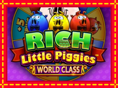 Rich Little Piggies World Class - lošimo automatas nemokamai