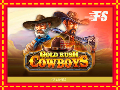 Gold Rush Cowboys - lošimo automatas nemokamai