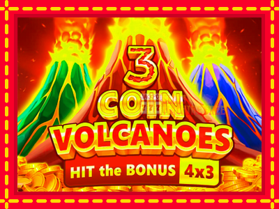 3 Coin Volcanoes - lošimo automatas nemokamai