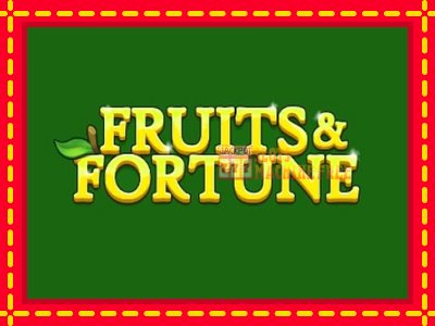 Fruits & Fortune - lošimo automatas nemokamai