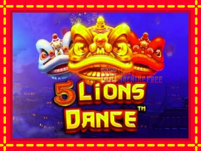 5 Lions Dance - lošimo automatas nemokamai