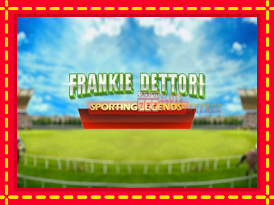 Frankie Dettori Sporting Legends - lošimo automatas nemokamai