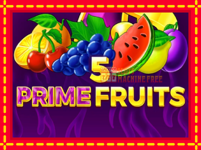 5 Prime Fruits - lošimo automatas nemokamai