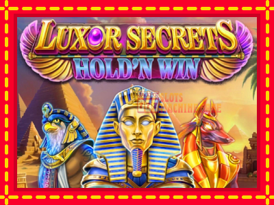 Luxor Secrets Holdn Win - lošimo automatas nemokamai