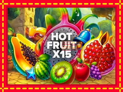 Hot Fruit x15 - lošimo automatas nemokamai