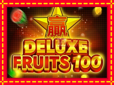 Deluxe Fruits 100 - lošimo automatas nemokamai