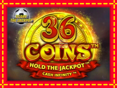 36 Coins Score The Jackpot - lošimo automatas nemokamai