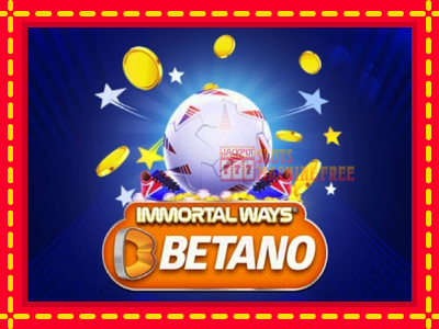 Immortal Ways Betano - lošimo automatas nemokamai