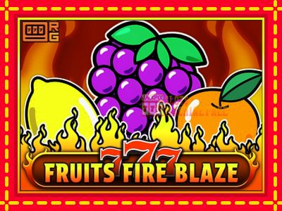 777 - Fruits Fire Blaze - lošimo automatas nemokamai