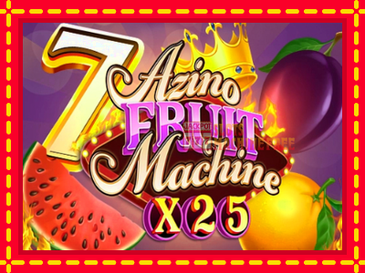 Azino Fruit Machine x25 - lošimo automatas nemokamai