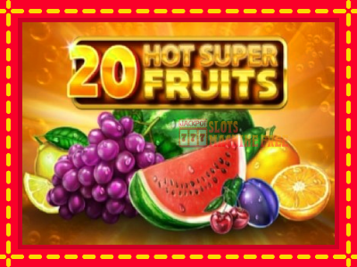 20 Hot Super Fruits - lošimo automatas nemokamai