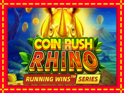 Coin Rush Rhino - lošimo automatas nemokamai