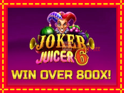 Joker Juicer 6 - lošimo automatas nemokamai