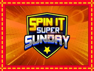 Spin It Super Sunday - lošimo automatas nemokamai