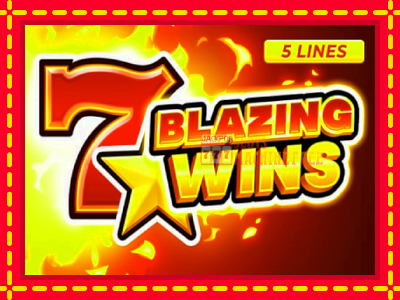 Blazing Wins - lošimo automatas nemokamai