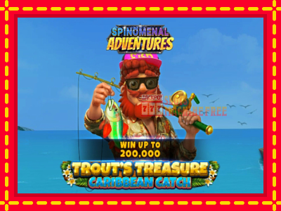 Trouts Treasure Caribbean Catch - lošimo automatas nemokamai