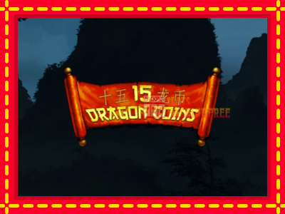 15 Dragon Coins - lošimo automatas nemokamai