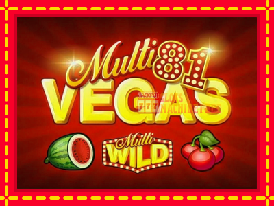 Multi Vegas 81 - lošimo automatas nemokamai